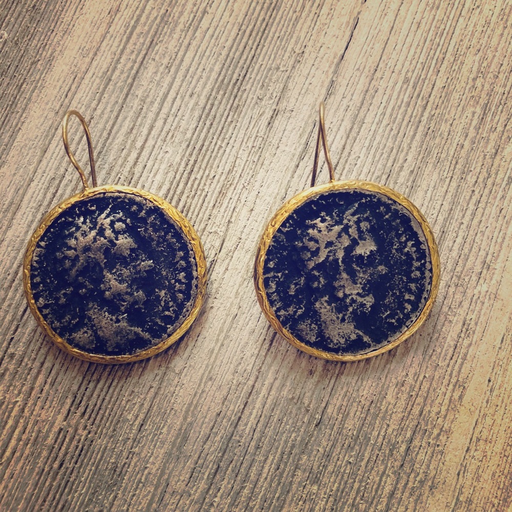 One Of A Kind Coin Earrings
